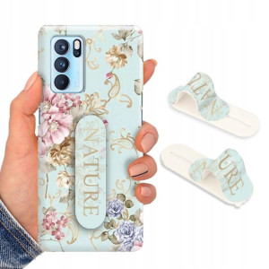 Etui + Uchwyt do OPPO RENO 6 5G Obudowa Case Wzory