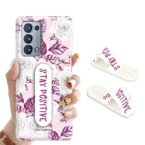 Etui + Uchwyt do OPPO RENO 6 PRO PLUS 5G Wzory