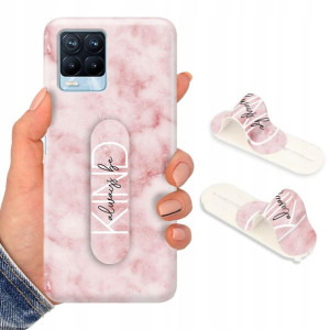 Etui + UCHWYT do REALME 8 PRO Obudowa Case Wzory