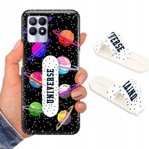 Etui + Uchwyt do REALME 8i Case Piękne Top Wzory