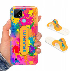 Etui + Uchwyt do REALME C21 Obudowa Case TOP Wzory