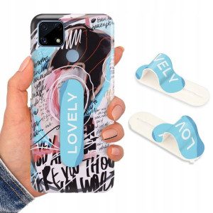 Etui + Uchwyt do REALME C25 Case Modne Top Wzory