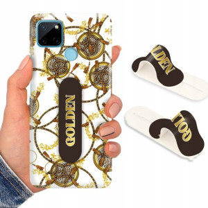 Etui + Uchwyt do REALME C25Y Case Modne Top Wzory
