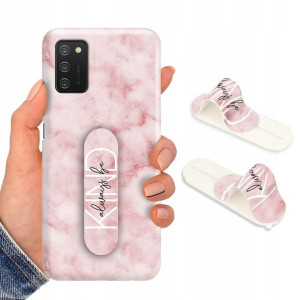 Etui + Uchwyt do SAMSUNG A03s EU Obudowa Wzory