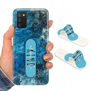 Etui + Uchwyt do SAMSUNG A03s EU Obudowa Wzory