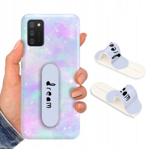 Etui + Uchwyt do SAMSUNG A03s EU Obudowa Wzory
