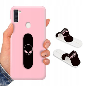 Etui + Uchwyt do SAMSUNG A11 Obudowa Premium Wzory
