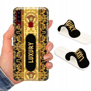 Etui + Uchwyt do SAMSUNG A20s Case Modne Top Wzory