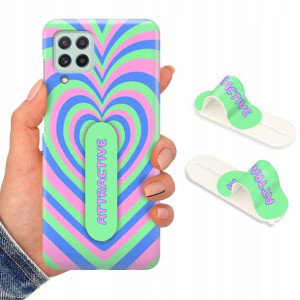 Etui + Uchwyt do SAMSUNG A22 4G Case Dużo Wzorów