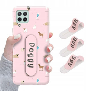 Etui + Uchwyt do SAMSUNG A22 4G Obudowa Case Wzory