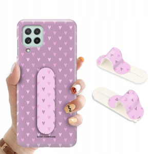 Etui + Uchwyt do SAMSUNG A22 4G Obudowa Case Wzory