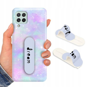Etui + Uchwyt do SAMSUNG A22 5G Obudowa Case Wzory