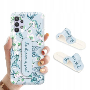 Etui + UCHWYT do SAMSUNG A32 4G Obudowa Case Wzory