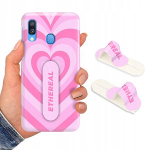 Etui + Uchwyt do SAMSUNG A40 Obudowa Dużo Wzorów