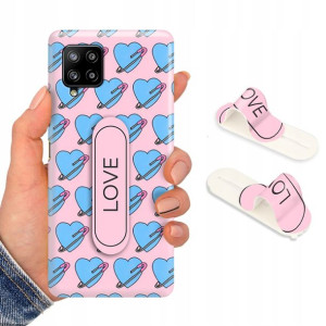 Etui + Uchwyt do SAMSUNG A42 5G Obudowa Case Wzory
