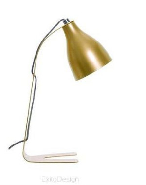 Lampa biurkowa BAREFOOT złota
