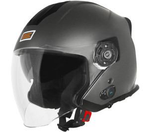 Kask ORIGINE PALIO 2.0 + BT SOLID titanium matt S