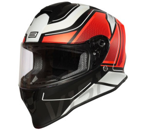Kask ORIGINE DINAMO GALAXI fluo red-black matt S