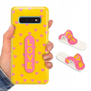 Etui + Uchwyt do SAMSUNG S10 Obudowa Premium Wzory
