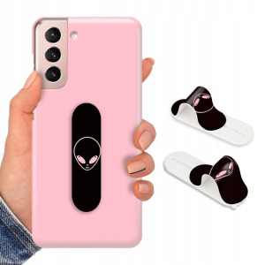 Etui + Uchwyt do SAMSUNG S21 Obudowa Premium Wzory