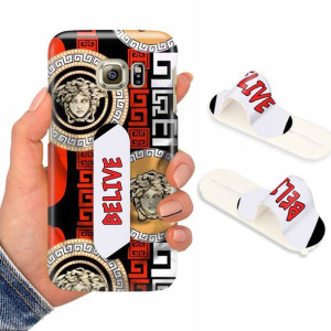 Etui + Uchwyt do SAMSUNG S6 EDGE Case Modne Wzory