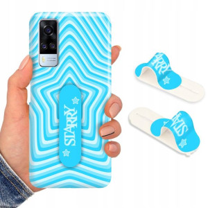 Etui + Uchwyt do VIVO Y51 2020 Obudowa Dużo Wzorów