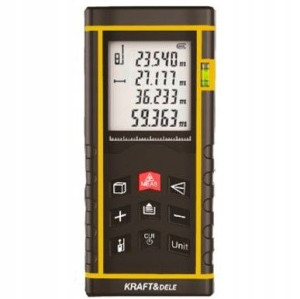 Dalmierz Laserowy Cyfrowy Miernik Miara 60m Etui