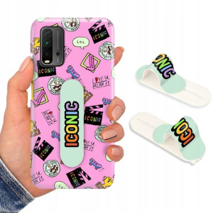 Etui + Uchwyt do XIAOMI REDMI 9T Modne Top Wzory