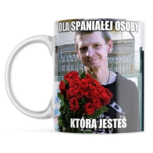 Kubek Major dla wspaniałej osoby która jesteś  Kononowicz śmieszny na prez