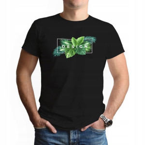 Męski Podkoszulek Koszulka Czarny 3XL DESIGN 01