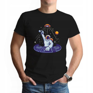 Męski Podkoszulek Koszulka roz L wzór ASTRONAUT 12