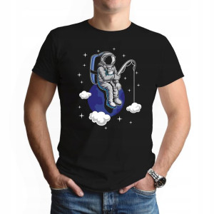 Męski Podkoszulek Koszulka roz M wzór ASTRONAUT 02