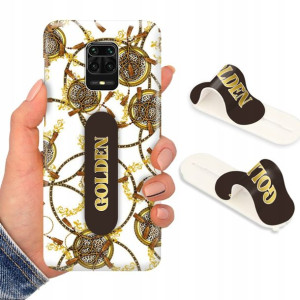 Etui + Uchwyt do XIAOMI REDMI NOTE 9 PRO MAX Wzory