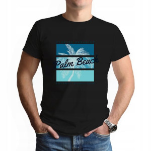 Męski Podkoszulek Koszulka XXL PALM BEACH 01