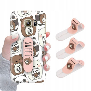 Etui + Uchwyt Na Telefon Do Samsung S6 Edge Wzory
