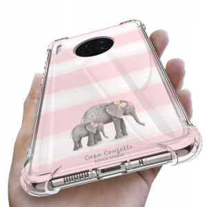 Etui ANTISHOCK do HUAWEI MATE 30 PRO Chibi Wzory