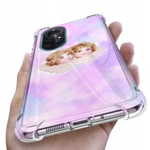Etui ANTISHOCK do HUAWEI NOVA 8 5G Aniołki Wzory