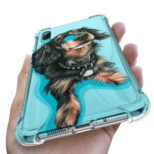 Etui Antishock do HUAWEI P SMART 2019 Pieski Wzory
