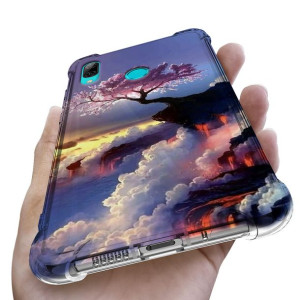 Etui ANTISHOCK do HUAWEI P SMART 2019 Wiosna Wzory