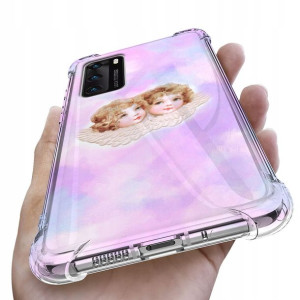 Etui ANTISHOCK do HUAWEI P40 Case Aniołki Wzory