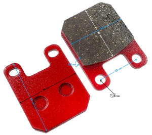 Klocki hamulcowe do motoroweru Aprilla RS50