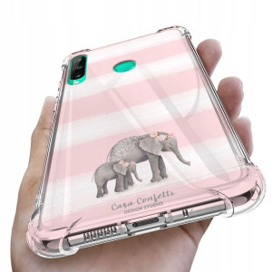Etui ANTISHOCK do HUAWEI P40 LITE E Chibi Wzory