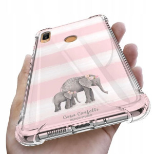 Etui ANTISHOCK do HUAWEI Y6S Case Chibi Lama Wzory