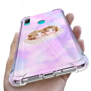 Etui ANTISHOCK do HUAWEI Y7 2019 TOP Aniołki Wzory