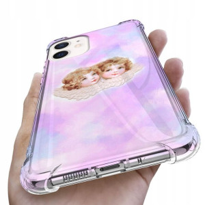 Etui ANTISHOCK do IPHONE 12 MINI TOP Aniołki Wzory