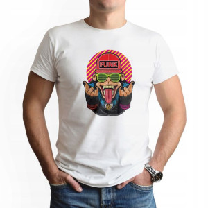 Modna Koszulka Męska nadruk M MONKEY MAŁPKA 03