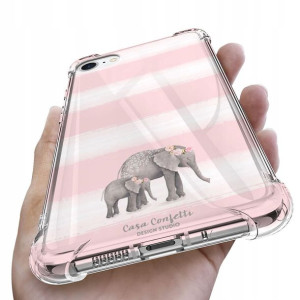 Etui ANTISHOCK do iPHONE 7/8 Case Chibi Lama Wzory