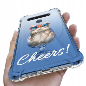 Etui Antishock do LG K41S Case Miś Teddy Top Wzory