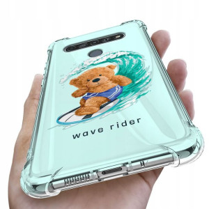 Etui Antishock do LG K61 Case Miś Teddy Top Wzory