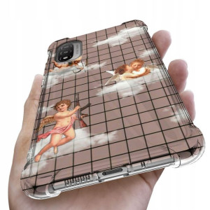 Etui Antishock do MOTOROLA E20 4G Aniołki Wzory